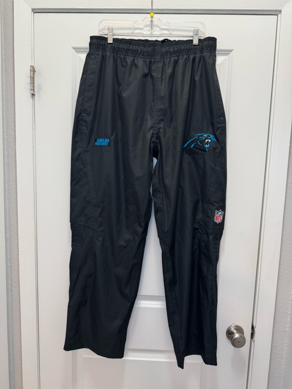 Reebok NFL Carolina Panthers Track Pants Zip